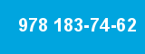978 183-74-62 978 183-74-62